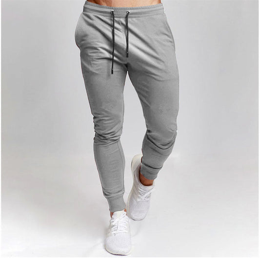 Spring and autumn solid color youth black casual pants - VEX CLUB HOUSE