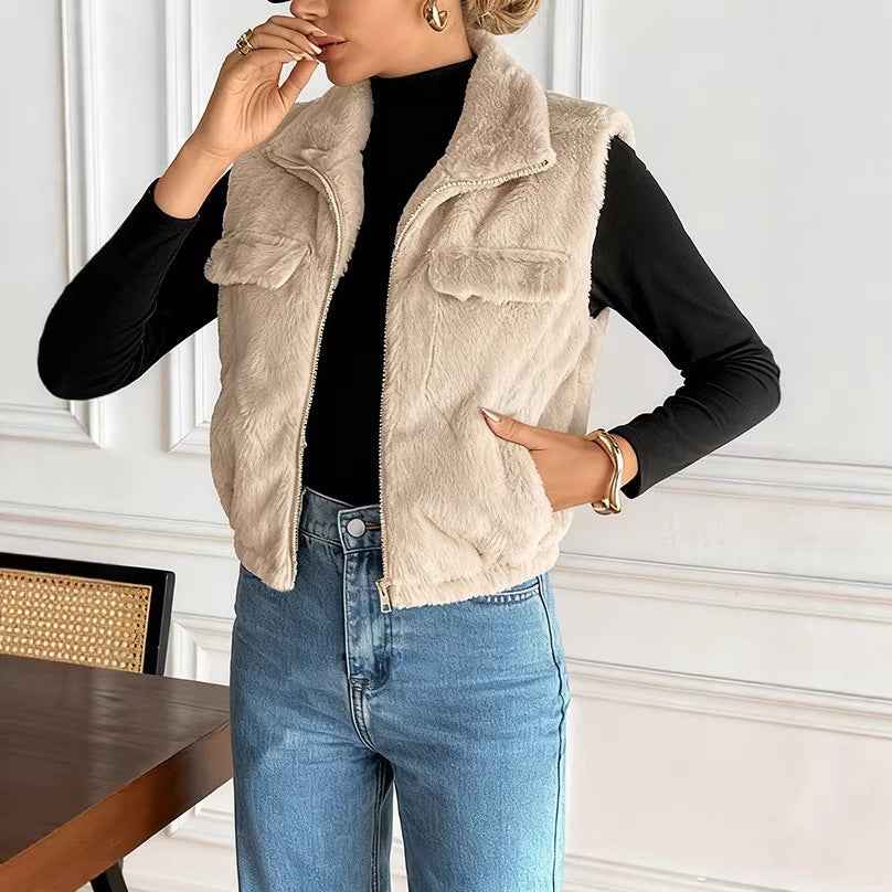 Stylish And Minimalist Short Vest For Women - VEX CLUB HOUSE
