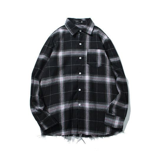 Loose And Versatile Student Handsome Shirt Thin - VEX CLUB HOUSE