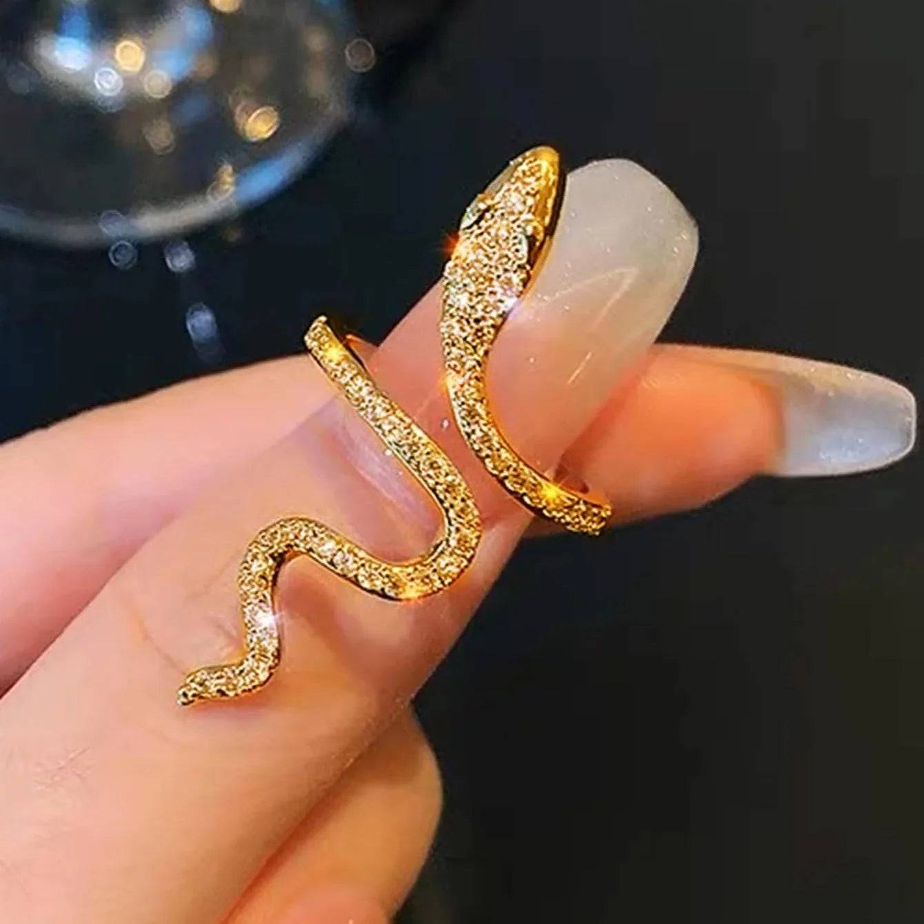 Open Snake Ring