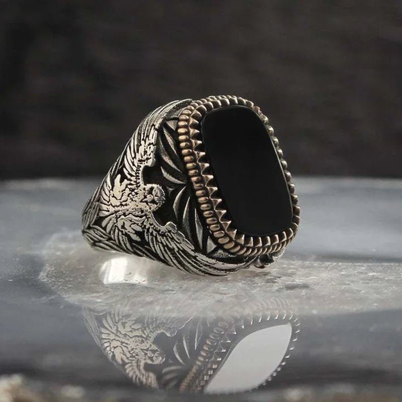 Eagle Crest Signet Ring