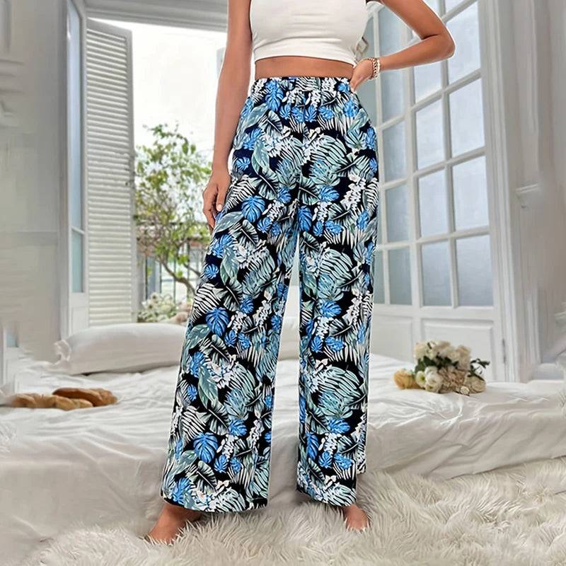 Summer women's loose beach pants
