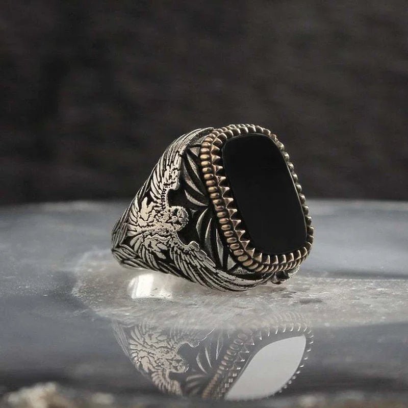 Eagle Crest Signet Ring