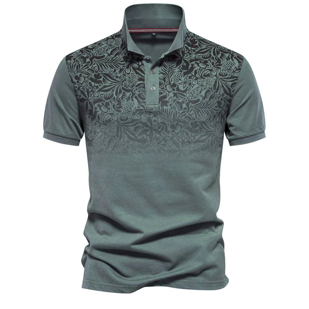 Chill Wave Cotton Polo