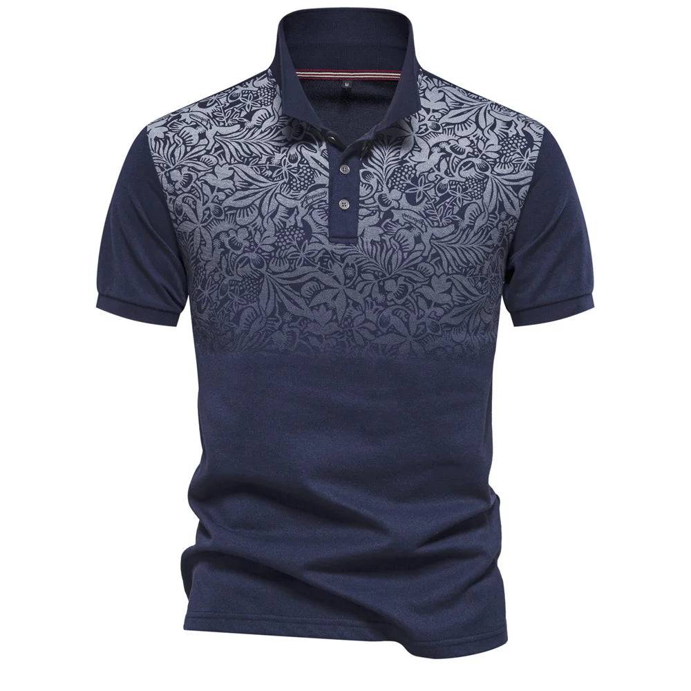 Chill Wave Cotton Polo
