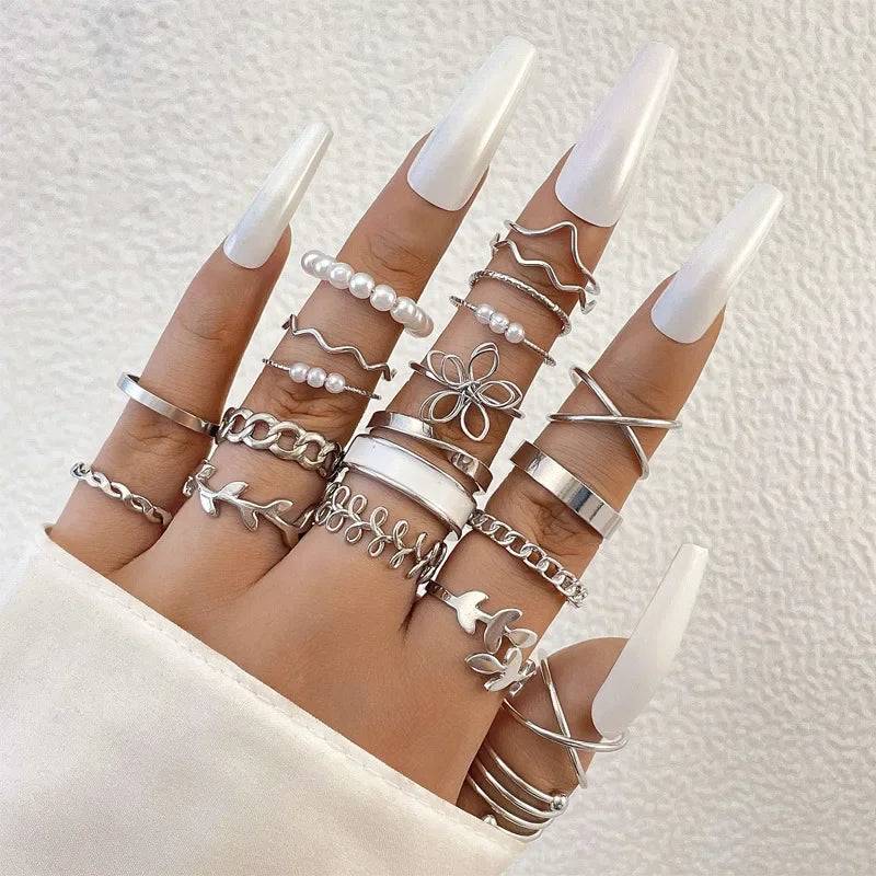 Fashion Simple Joint Rings Set