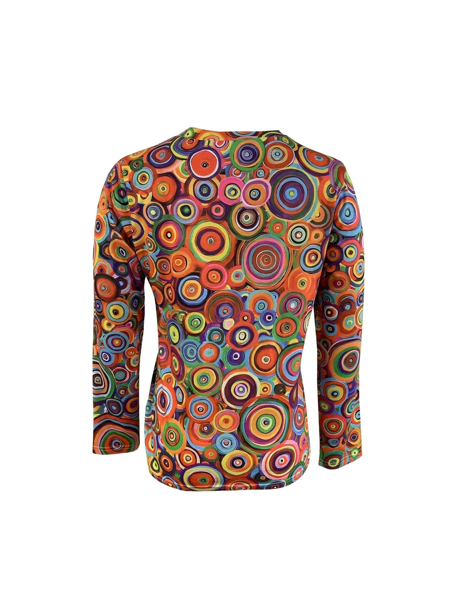 New Geometric Long Sleeve T-Shirt