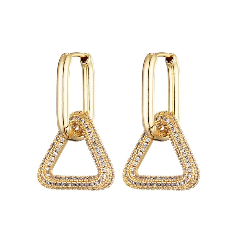 Zircon Chic Hoops