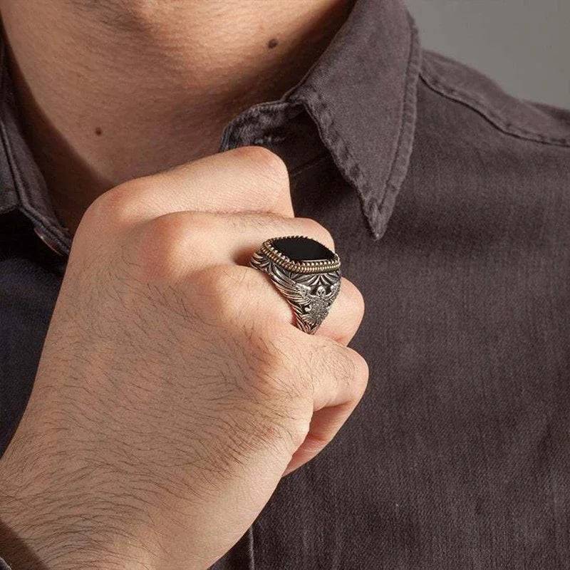 Eagle Crest Signet Ring