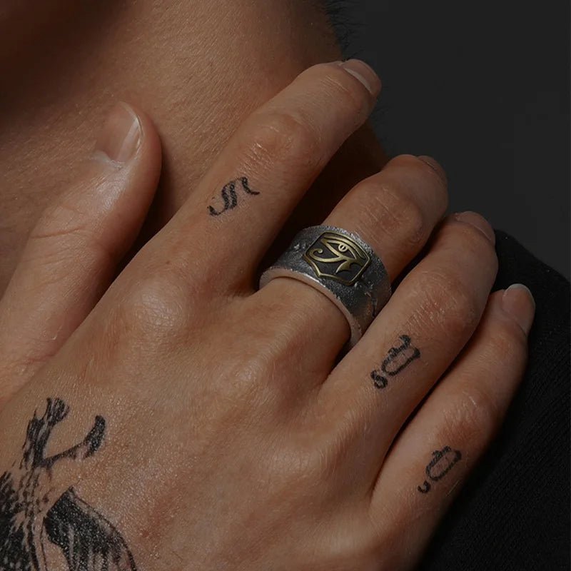 Horus Eye Rebel Ring