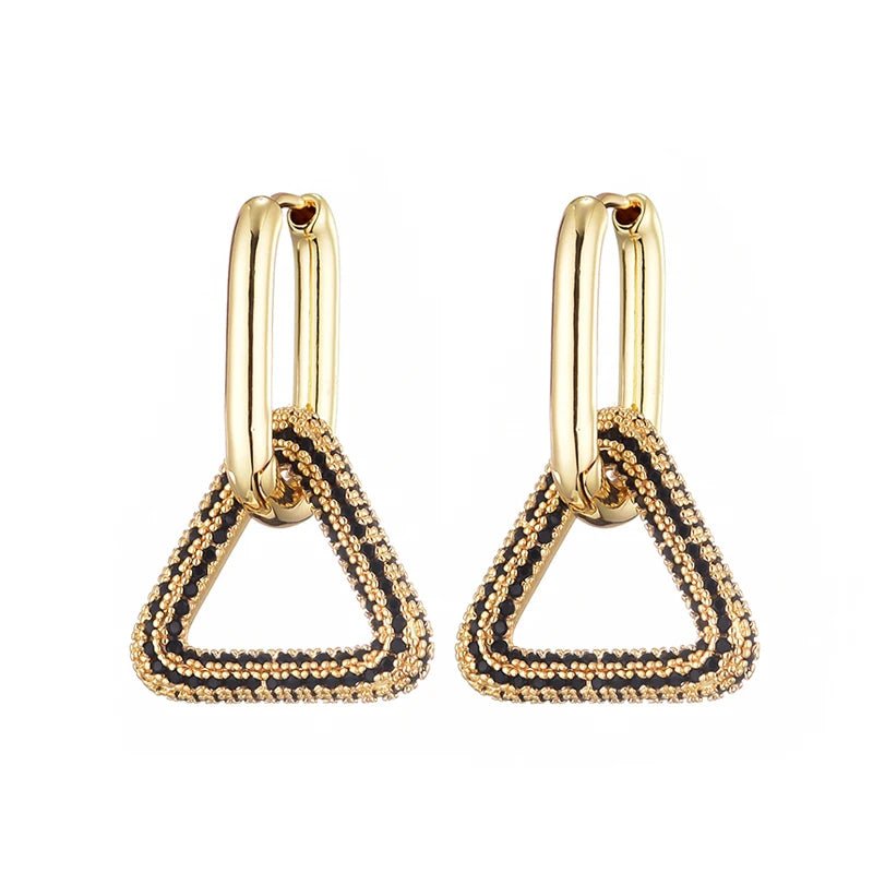 Zircon Chic Hoops