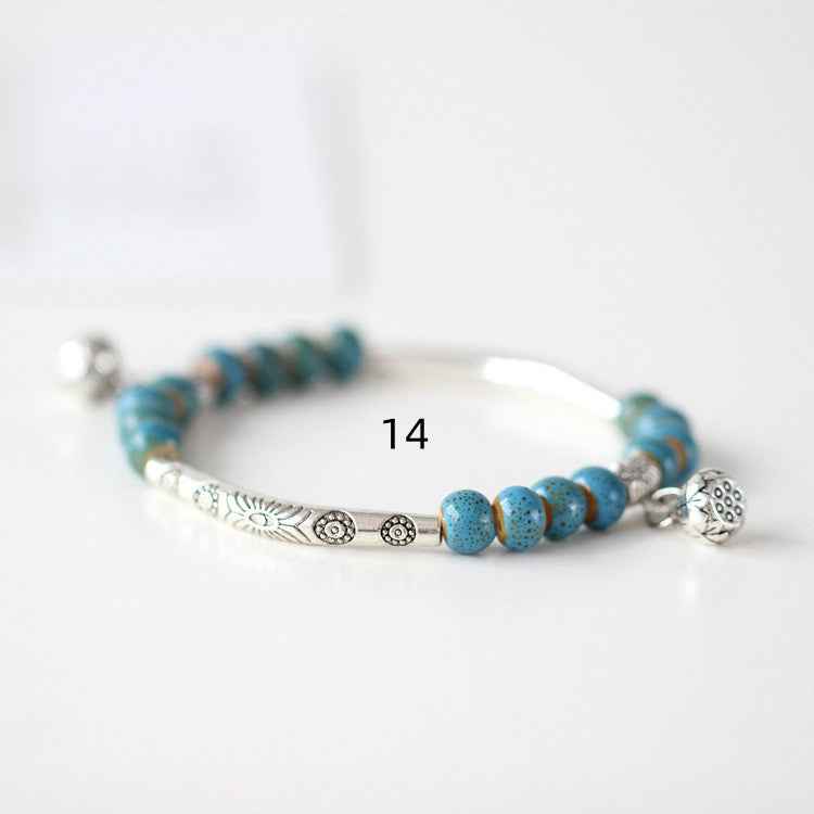 Original Handmade Ceramic Small Bracelet Bracelet Women