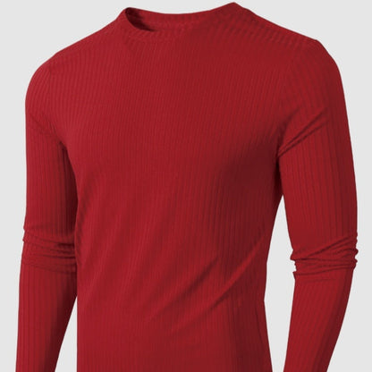 Striped Fabric Men's High Elastic Breathability Long Sleeve - VEX CLUB HOUSE