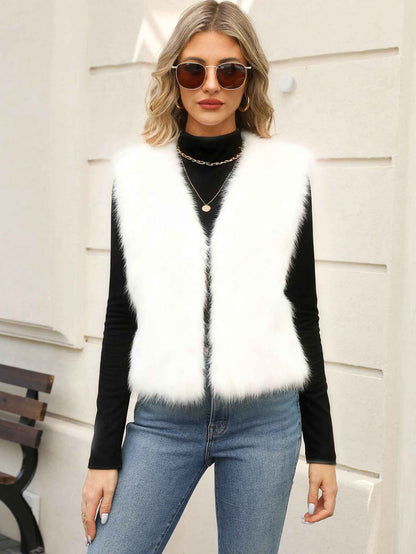 Eco-friendly Faux Fur Vest For Men And Women From Europe And The US - VEX CLUB HOUSE