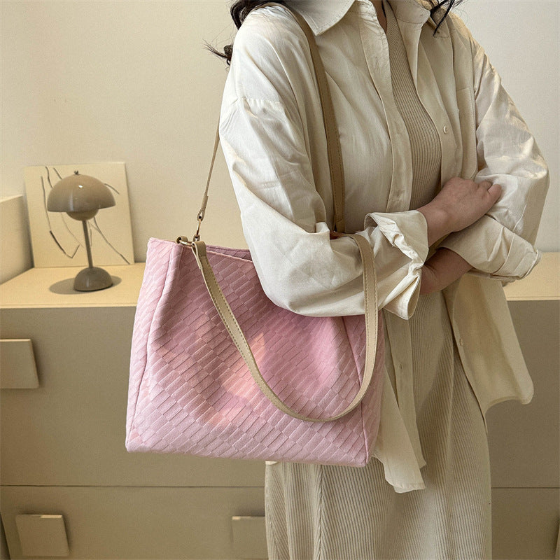 Casual Large Capacity Shoulder Bags Women Fashion Shopping Handbag - VEX CLUB HOUSE