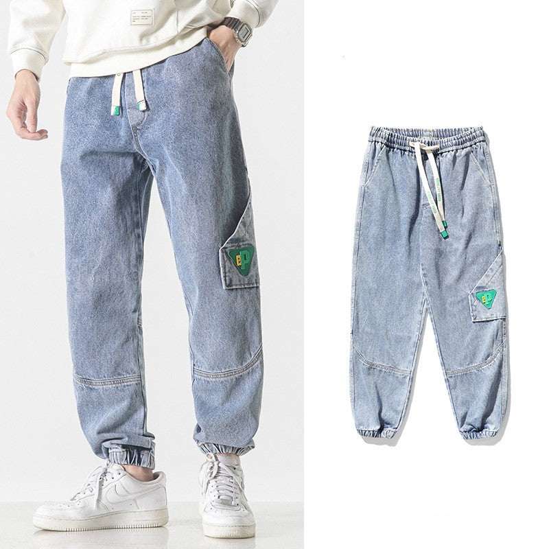 Men Brands Loose-fit Tappered Trousers - VEX CLUB HOUSE