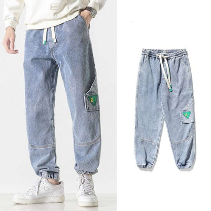 Men Brands Loose-fit Tappered Trousers - VEX CLUB HOUSE