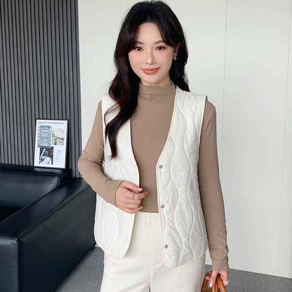 Loose Ultra-thin Women's Outer And Inner Wear Vest - VEX CLUB HOUSE