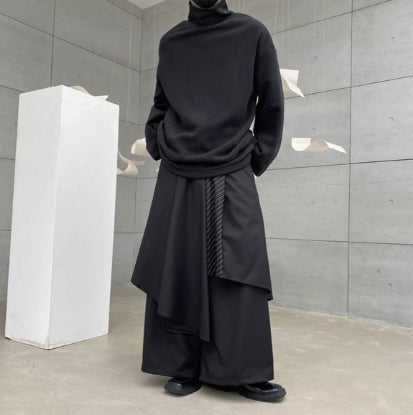 Brushed Inner-layer Long-sleeve T-shirt Warm And Comfortable Top New Autumnwinter Style For Men - VEX CLUB HOUSE