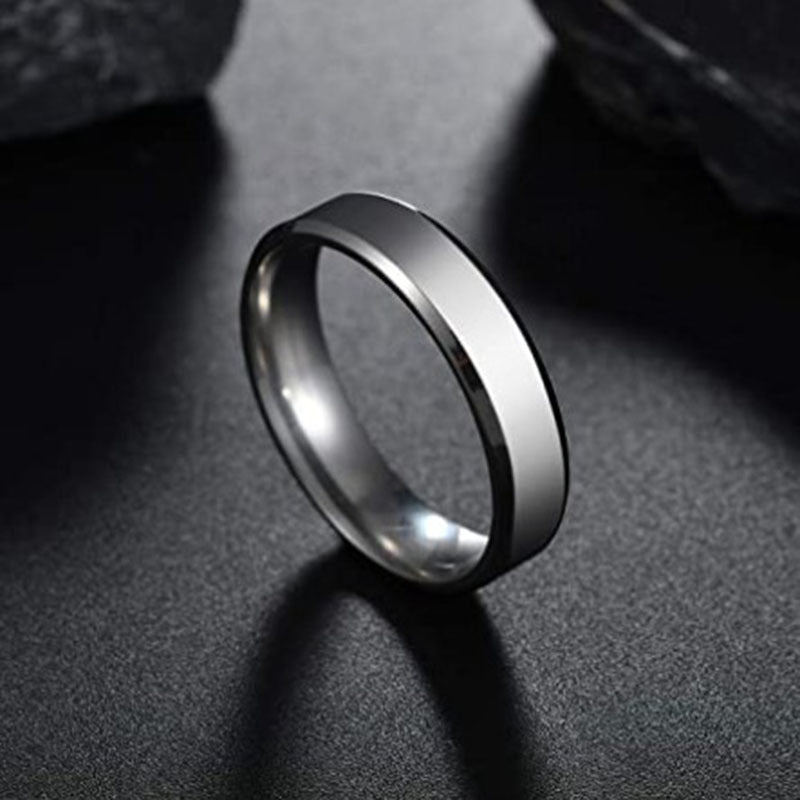Stainless Steel Ring for Women Men Fashion Gold Color Finger Rings Wedding Band Jewelry Gift V E X C L U B H O U S E
