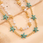 Starfish Shell Necklace For Women Necklace - VEX CLUB HOUSE