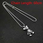 Cute Bear Necklace Fashion Personality Hip-hop Pendant Couple Versatile Fall Winter Sweater Chain Men Women Jewelry - VEX CLUB HOUSE
