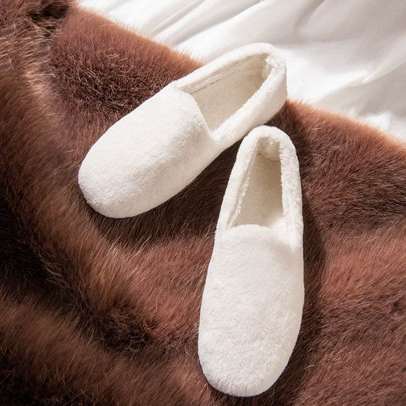 Outer Wear Plus Velvet New Cotton Slippers Platform Bag With Home Peas Shoes - VEX CLUB HOUSE