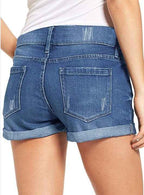 Ripped And Frayed Denim Shorts For Women - VEX CLUB HOUSE