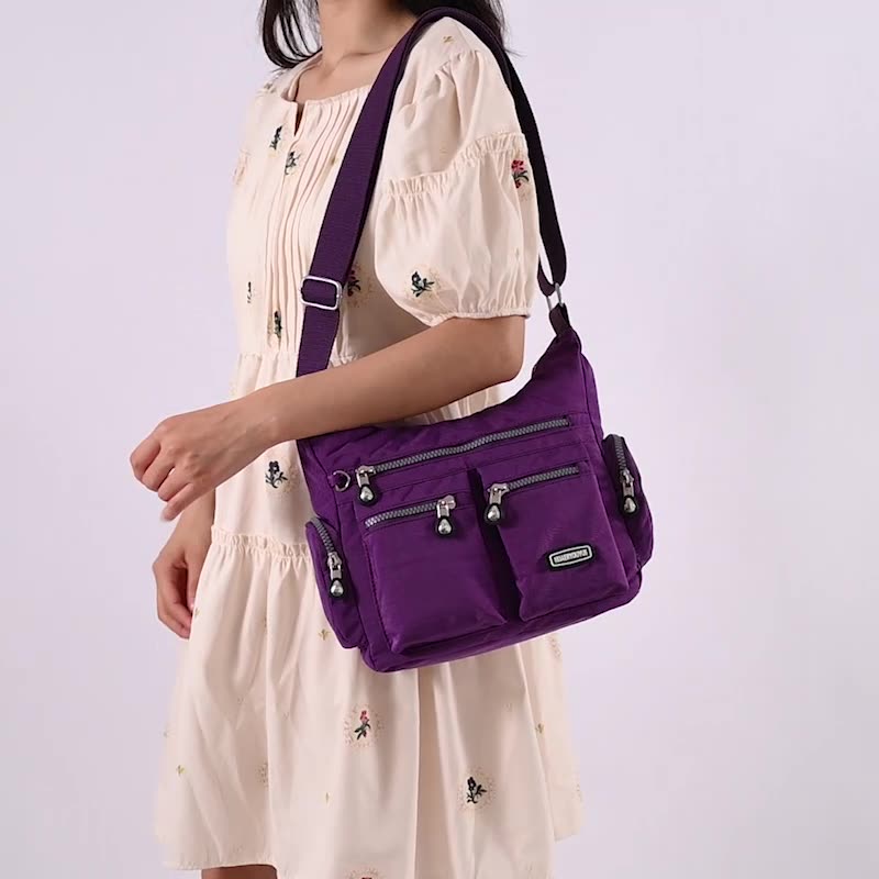 Women Shoulder Bags Multiple Pockets Waterproof Crossbody Bags - VEX CLUB HOUSE