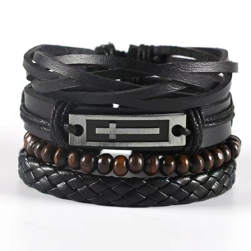 Multi-layer Bracelet Set Vintage-style Jewelry For Men - VEX CLUB HOUSE
