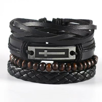 Multi-layer Bracelet Set Vintage-style Jewelry For Men - VEX CLUB HOUSE