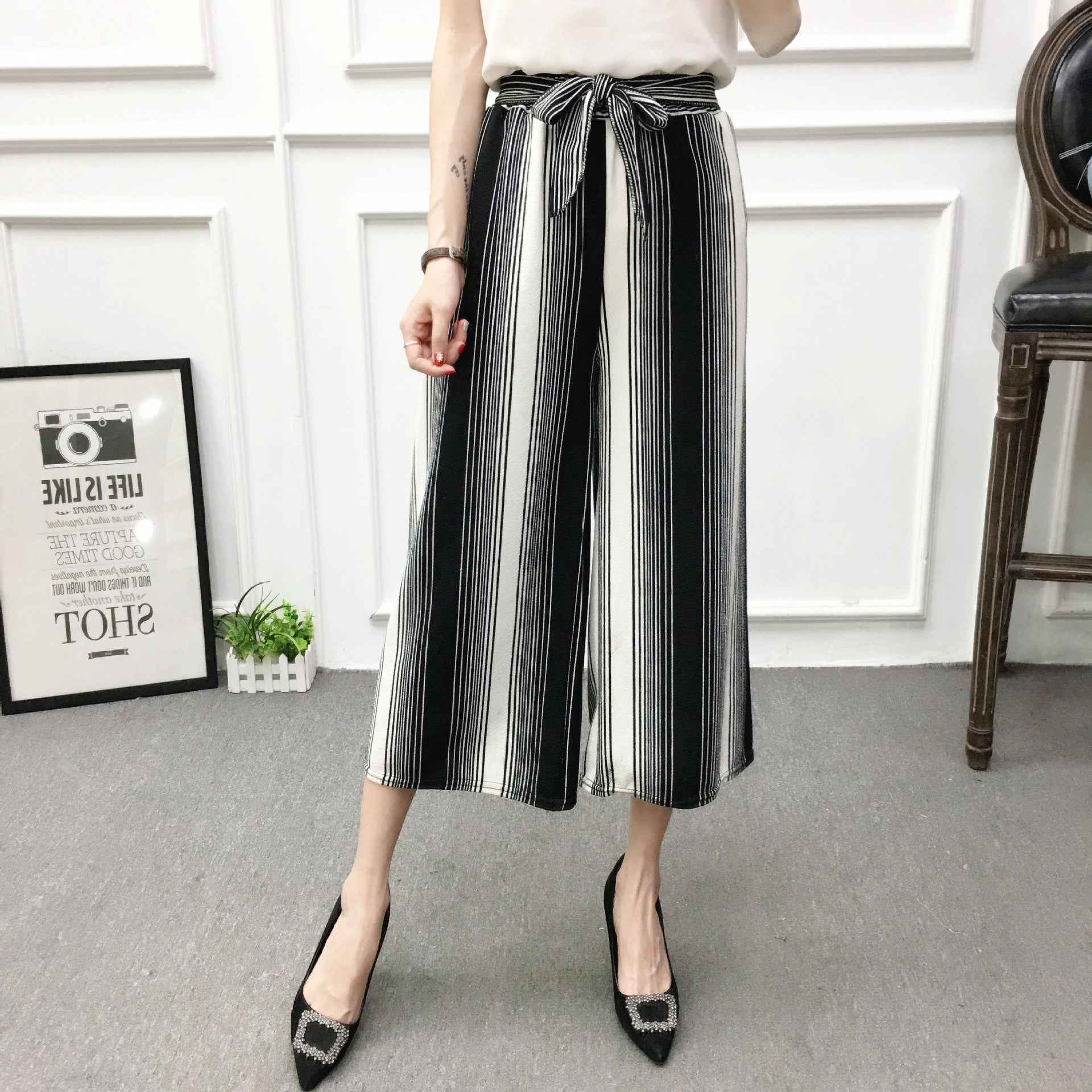 Wide-leg pants Loose flared pants High waist - VEX CLUB HOUSE