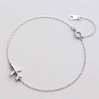 Airplane Bracelet Women 925 Silver Diamond Bracelet