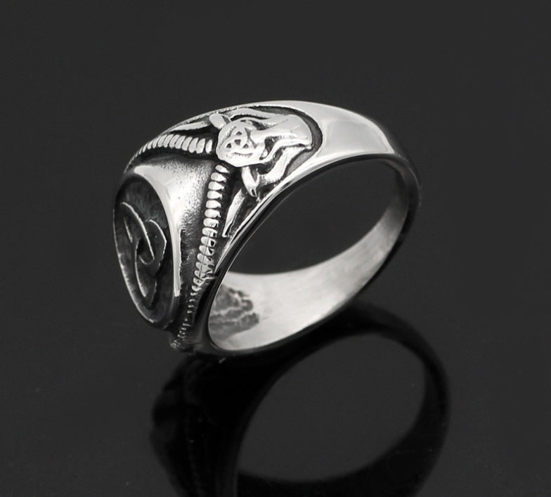 Domineering vintage ring men jewelry V E X C L U B H O U S E