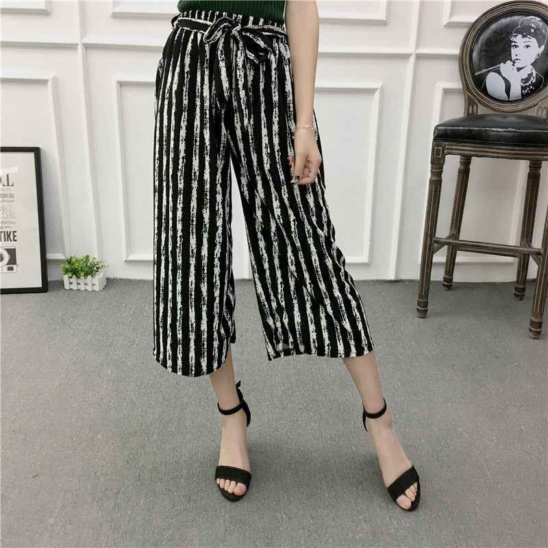 Wide-leg pants Loose flared pants High waist - VEX CLUB HOUSE