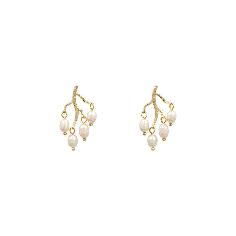 Pearl branch earrings earrings women - VEX CLUB HOUSE