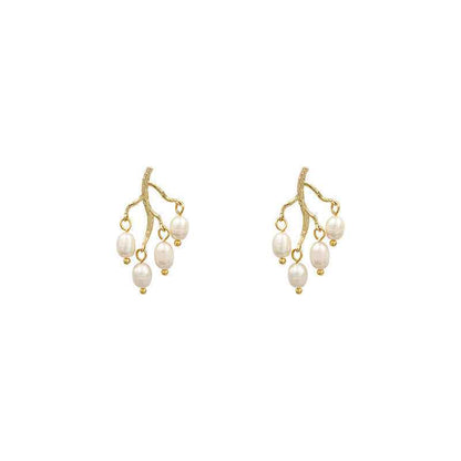Pearl branch earrings earrings women - VEX CLUB HOUSE