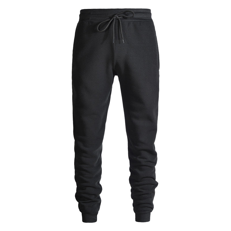 Spring and autumn solid color youth black casual pants - VEX CLUB HOUSE