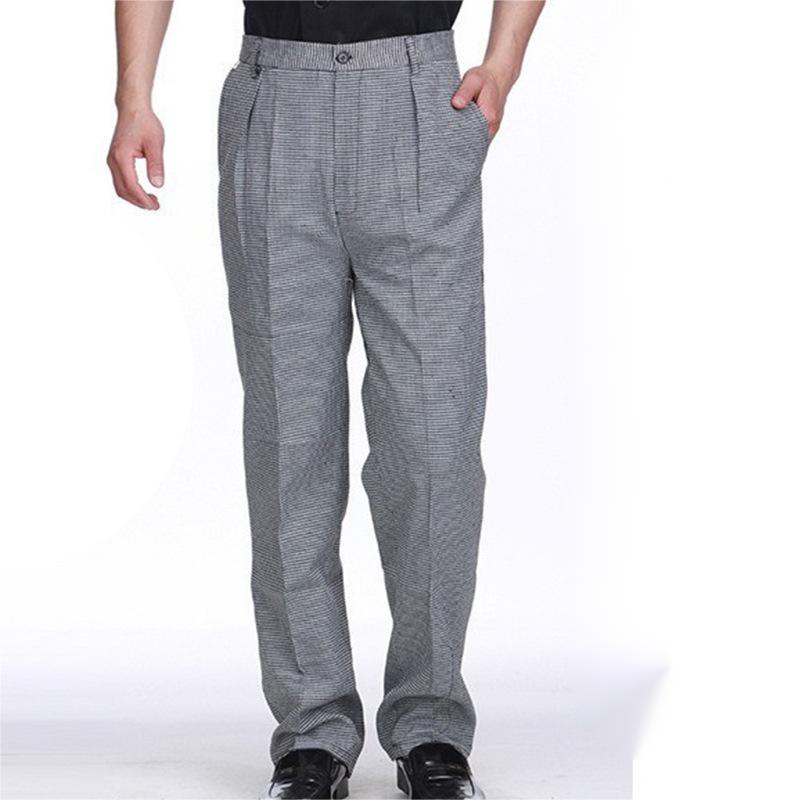 Kitchen Striped Chef's Pants And Dining Room Elastic Pants - VEX CLUB HOUSE