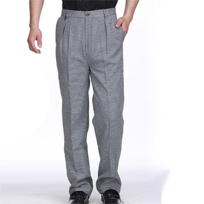 Kitchen Striped Chef's Pants And Dining Room Elastic Pants - VEX CLUB HOUSE