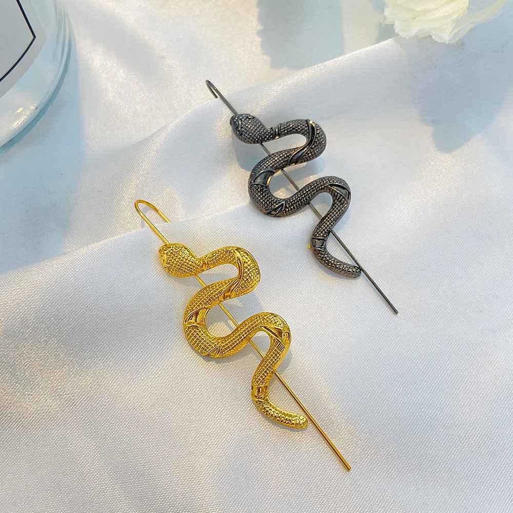 Women's Fashion Personality Simulated Snakes Ear Hanging - VEX CLUB HOUSE