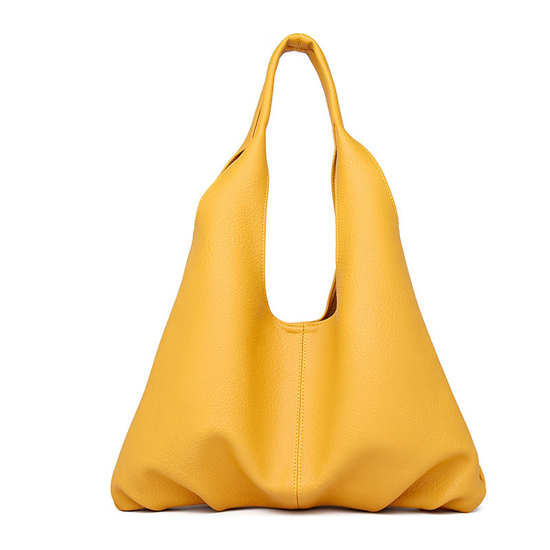 Ins Design Underarm Bags Fashion Solid Color Large Capacity Simple Shoulder Bag For Women Party Bags - VEX CLUB HOUSE