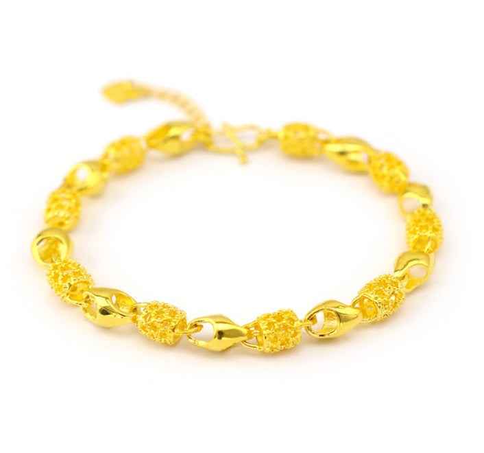 Gold-plated brass bracelet - VEX CLUB HOUSE