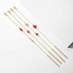 Gilded love lips bracelet women - VEX CLUB HOUSE