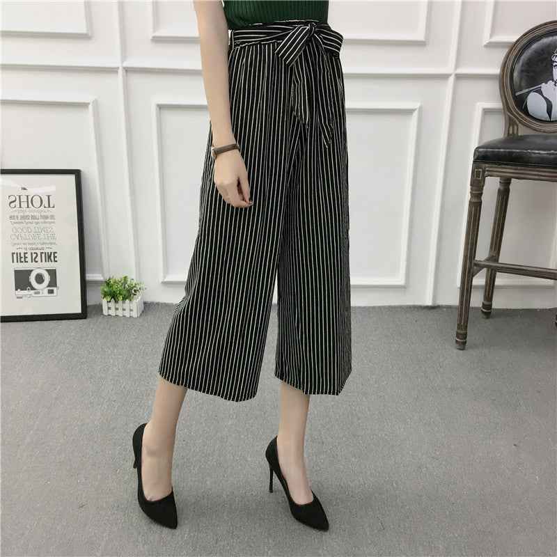 Wide-leg pants Loose flared pants High waist - VEX CLUB HOUSE