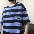 Striped short sleeve t-shirt - VEX CLUB HOUSE
