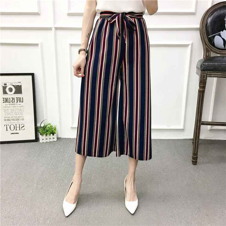 Wide-leg pants Loose flared pants High waist - VEX CLUB HOUSE