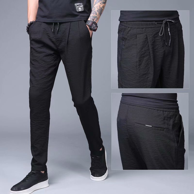 Ice silk summer long pants men - VEX CLUB HOUSE