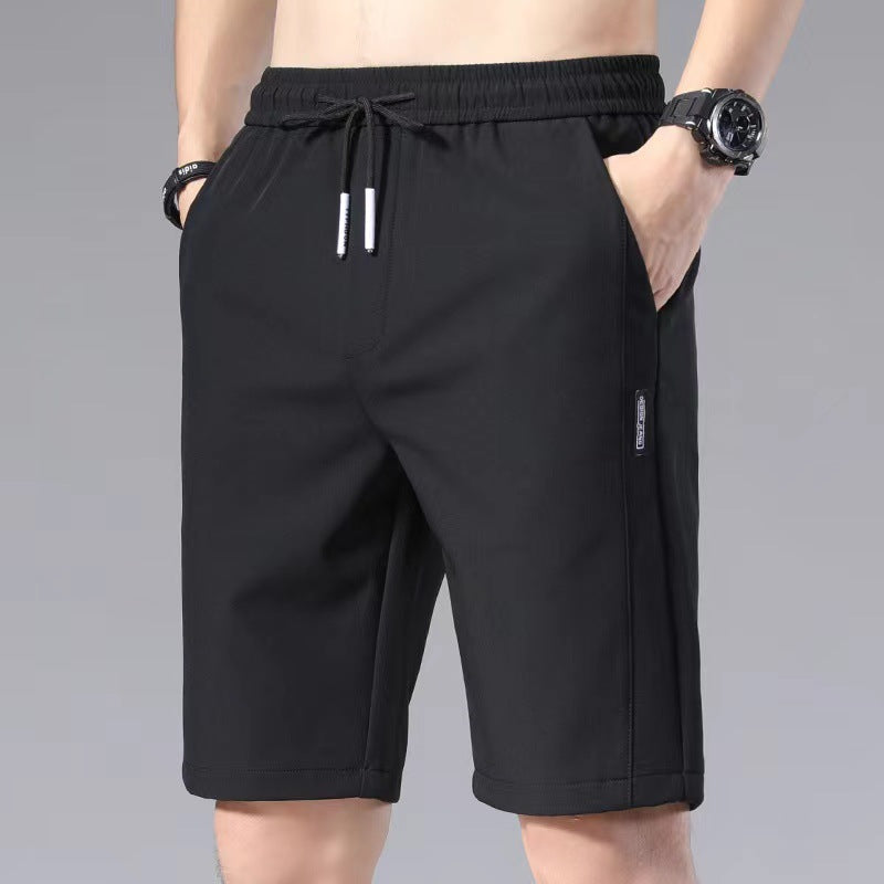 Ice Silk Loose Straight Casual Stretch Quick-drying Slim-fit Pants - VEX CLUB HOUSE