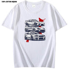 Initial D Large Men's T-shirt - VEX CLUB HOUSE